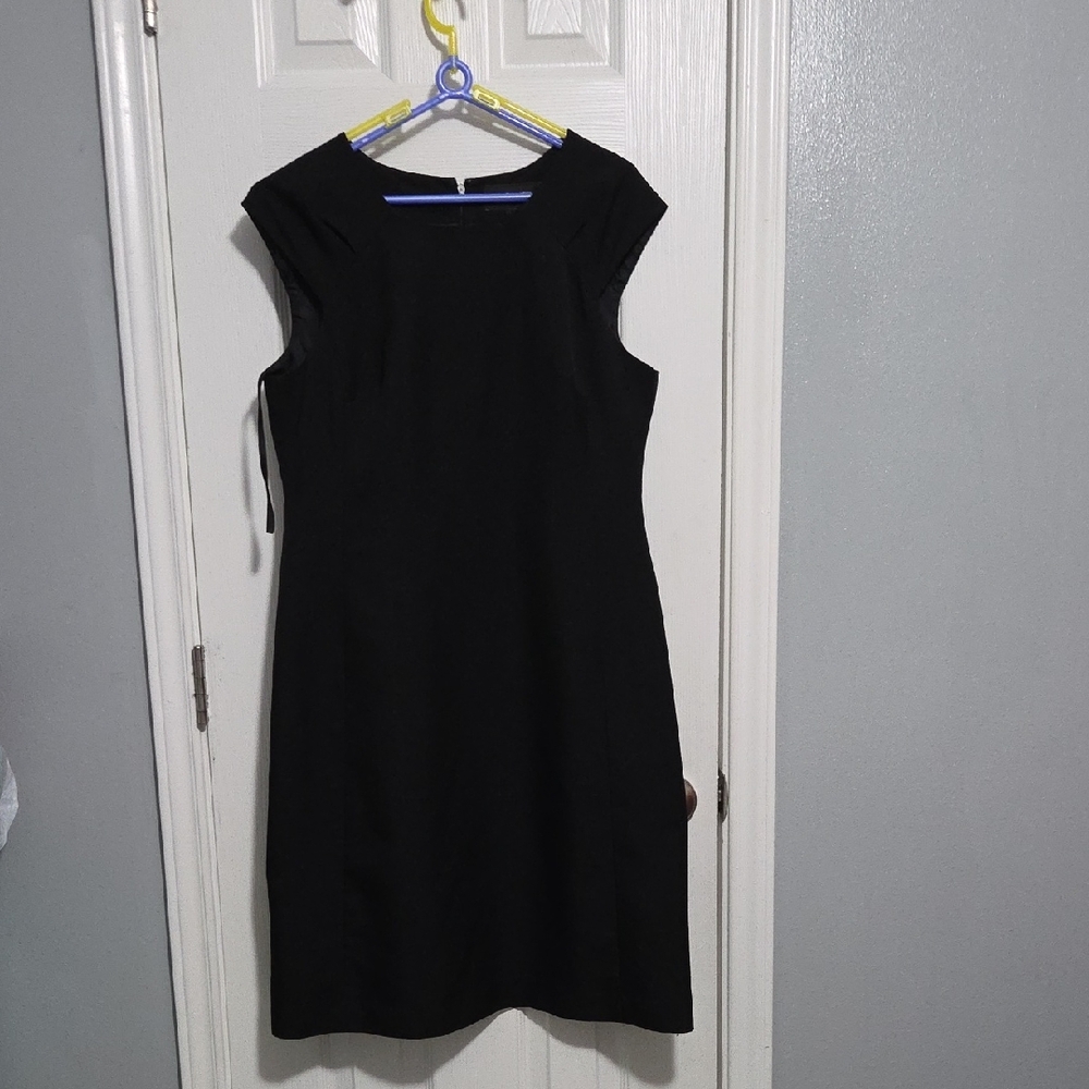 Evan Picone Classic Black Dress